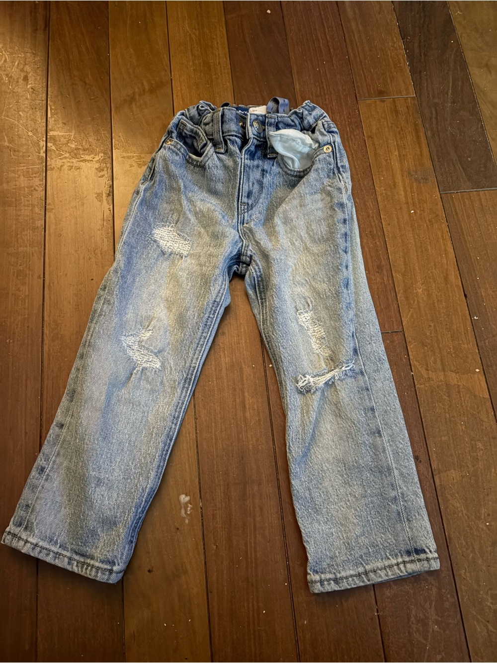 Old Navy 3T Kids Light Blue Distressed Denim Jeans